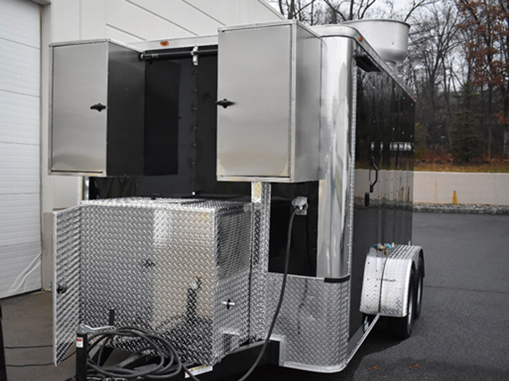 Food Truck Services – Custom Fabricated Propane Tank Enclousures